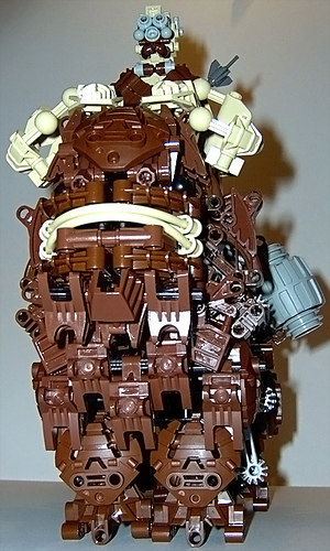 Illustration for article titled Porkins’ B3-3R Astrokeg LEGO Droid Mixes Our Three Favorite Things